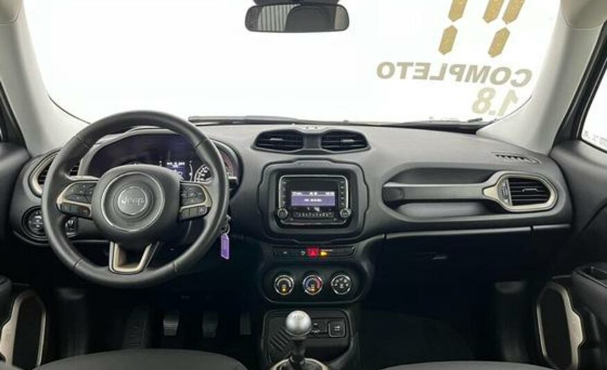 JEEP RENEGADE 1.8 16V FLEX SPORT 4P MANUAL ANO 2017 COR CINZA